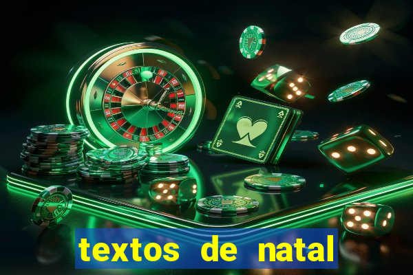 textos de natal para leitura